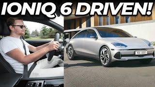 Hyundai Ioniq 6 Review First Drive of the Model 3 Rival [upl. by Esenwahs267]