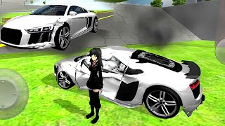 Audi R8 Car Speed Driving Test Full Crash and Repair 3D Car Driving Games Android Gameplay 7 [upl. by Athalia677]