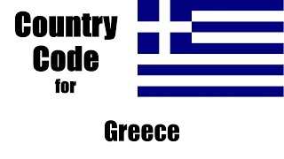 Greece Dialing Code  Greek Country Code  Telephone Area Codes in Greece [upl. by Kciredorb]