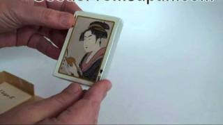 Ukiyoe Playing Cards  浮世絵 [upl. by Enelyak315]