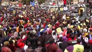 La campagne présidentielle sintensifie au Kenya [upl. by Domonic]