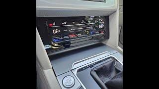 Vw Passat B8 Dokunmatik Klima Paneli Montajı  Touch Clima Panel Kodlama 17G907044AN [upl. by Nroht]