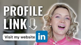 How to Add a Link to LinkedIn Profile 2024 [upl. by Bradley]