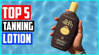 Best Tanning Lotion In 2021 Top 5 Picks [upl. by Akimad]