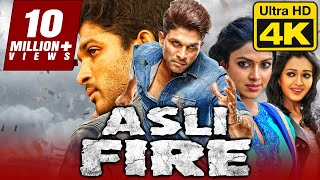 Asli Fire  असली फायर 4K ULTRA HD Hindi Dubbed Movie  Allu Arjun Amala Paul [upl. by Akimert]