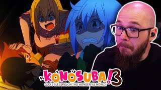 Funniest Episode  KONOSUBA S3 Episode 4 REACTION [upl. by Harifaz]