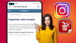 Comment supprimer définitivement un compte Instagram 2024 [upl. by Uhile]