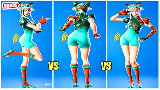 Fortnite Tigeress Skin Emote Showcase Thicc 🍑😍 Cute Skin Sussy 😘🔥 [upl. by Rahas573]