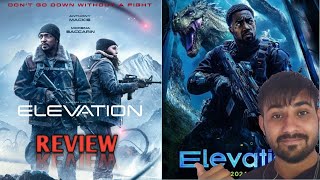 elevation review in hindi amp elevation movie review review explain [upl. by Deeraf531]