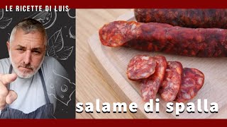 salame di spalla fatto da un vero norcino [upl. by Svetlana]