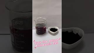 Black Rice Anthocyanins 25 blackrice anthocyanin berry fruitpower factory foodadditives [upl. by Edahs]