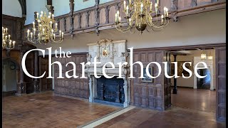 the Charterhouse Ground Floor walk through Masters Court Great Hall Old Library Norfolk Cloister [upl. by Nylde703]