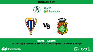 OKLigaIberdrola  CP Voltregà Movento Stern  Cerdanyola CH Feníe Energía 23ª jornada [upl. by Furie]