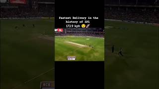 1739 KMPH BALLING by morne morkel fastest ball in ipl history 😨 [upl. by Hayyifas354]