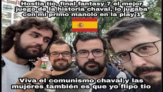 TOP 10 ESPAÑOLES QUE SE HAN PASADO FINAL FANTASY VII CON SU PRIMOS MANOLO [upl. by Siram53]