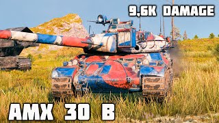 AMX 30 B WoT – 6Kills 96K Damage [upl. by Ardnat]