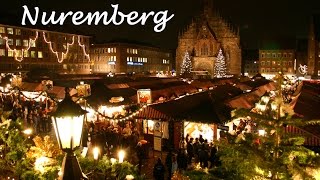 Nuremberg Christmas market Germany  Christkindlesmarkt Nürnberg Weihnachtsmarkt Deutschland [upl. by Uranie]