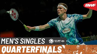 Kumamoto Masters Japan 2023  Viktor Axelsen DEN 1 vs Jonatan Christie INA 6  QF [upl. by Tham136]