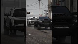 1500Hp Ram TRX TUG OF WAR AGAINST FORD RAPTOR [upl. by Nyssa145]