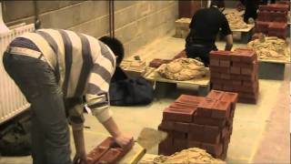 Croydon College Bricklayer Competition [upl. by Setiram247]