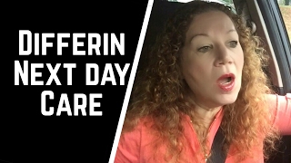 Next Day Skincare Tips After Using Differin aka Adapalene  Antiaging Routine [upl. by Walcott892]