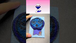 I drew Jevin Blue from Incredibox Abgerny with a Magic Sponge Eraser sprunki incredibox 스프런키 [upl. by Ryann187]