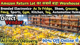 90 Off Amazon Flipkart Return Lot Delhi Electronics items Surplus Solution High Profit Business [upl. by Micaela454]