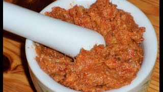 DIY Pesto Rosso Selber Machen  Rotes Tomaten Pesto Selbstgemacht Rezept [upl. by Gaeta]