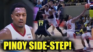 Justin Brownlee SHOCK the TNT defenders w PINOY SIDESTEP to beat the buzzer [upl. by Poul646]