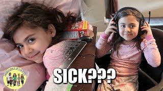 FAKING SICK TO SKIP SCHOOL🤒 BUSTED BY PARENTS [upl. by Noelle]