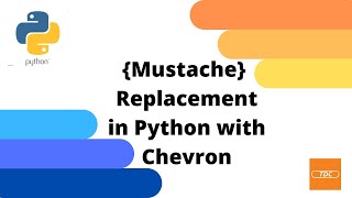 Mustache Replacement with Chevron in Python [upl. by Savill]