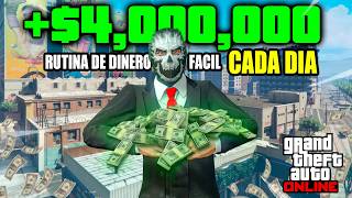 Como GANAR MAS de 4000000 AL DIA en en GTA ONLINE 2024 Completamente en SOLITARIO  GANAR DINERO [upl. by Htrahddis138]