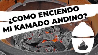 Aprende a encender carbón amp leña en tu Kamado  La técnica más fácil de todas rápida y segura [upl. by Suirtimid951]