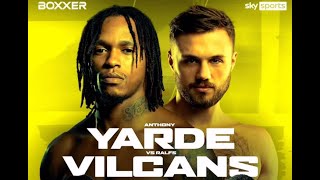 Anthony Yarde vs Ralf Vicrans LETS TALK ABOUT IT [upl. by Birkner]