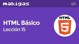 HTML Básico – 15 Formularios HTML5 parte 2 [upl. by Eatnoid]