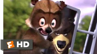 Over the Hedge 2006  Raccoon Rescue Scene 910  Movieclips [upl. by Analeh]