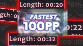 FASTEST 100PP  EASIEST DT MAPS FOR 100PP [upl. by Booma600]