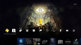 Little Nightmares  PS4 ThemeTema [upl. by Emily8]