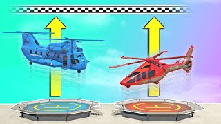 GTA 5  Which HELICOPTER takes off the FASTEST [upl. by Baptist]