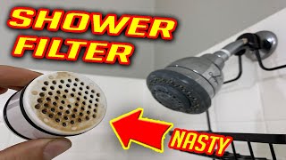 CULLIGAN FILTERED SHOWER HEAD REVIEW amp FILTER REPLACEMENT [upl. by Idnor123]