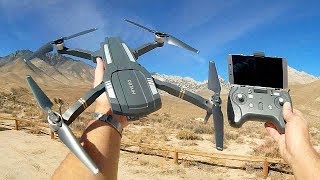 CFly Obtain F803 Brushless FPV Folding 1080p FHD Camera Drone Flight Test Review [upl. by Malarkey]