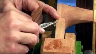 Classical Guitar Making  The 7th Fret Indicator [upl. by Brucie]