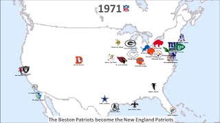 NFL team and logo history 1920  2017 [upl. by Aibos290]