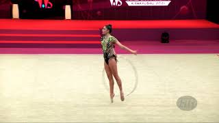 BALDASSARRI Milena ITA  2021 Rhythmic Worlds Kitakyushu JPN  Qualifications Hoop [upl. by Eiramenna]