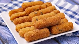 Chicken croquettes an easy and delicious recipe ready in notime [upl. by Tnafni154]