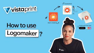 How to use Logomaker by Vistaprint [upl. by Haldane]