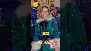 Last Christmas Emilia Clarke Henry Golding Fell in Love Lastchristmis Emiliaclarke [upl. by Asille]