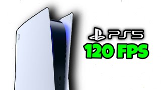 120FPS ON PS5 WITH ANY MONITOR OR TV How To Get 120 FPS On PS5 [upl. by Cleave]