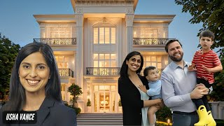 Usha Vance Bio  3 Children JD Vance Marriage Net Worth Opulent Lifestyle😍💘fyp blackexcellence [upl. by Yadnil]