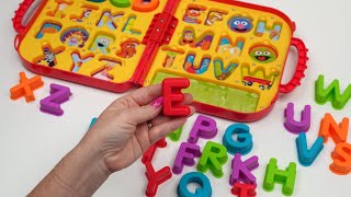 Learn ABCs with Sesame Street Alphabet Case [upl. by Renell]